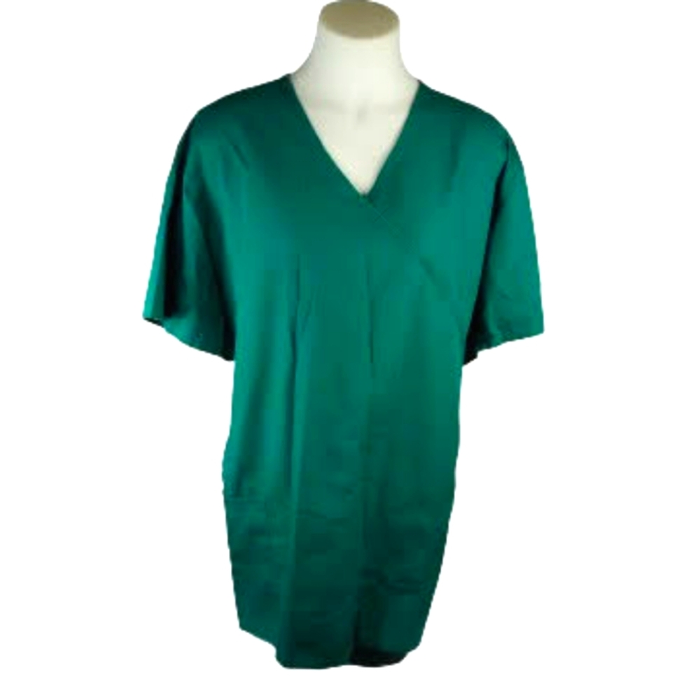 Cherokee Green Scrub Top Sz 3X